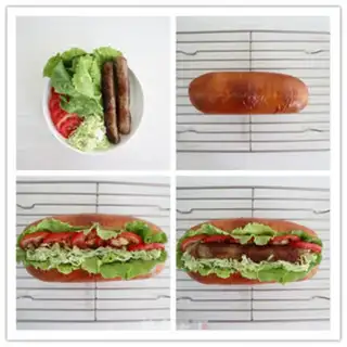Make Hot dog bread step 3