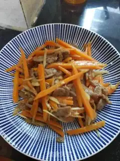 Make Carrot and beef silk step 11