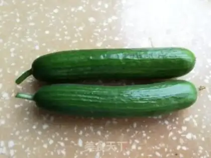 Make Shrimp cucumber step 1