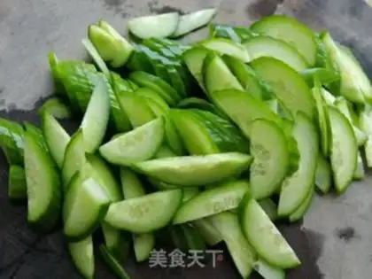 Make Shrimp cucumber step 2