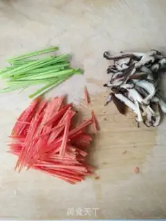 Make The green bean sprouts step 2
