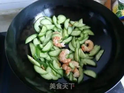 Make Shrimp cucumber step 4
