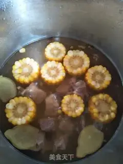 Make Corn rib stew step 2
