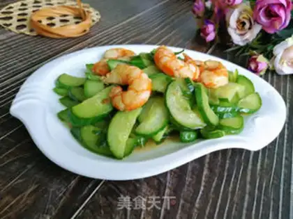 Make Shrimp cucumber step 5