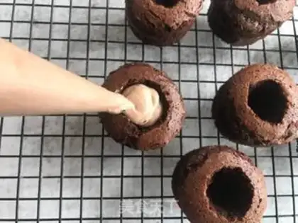 Make Chocolate cupcakes step 6