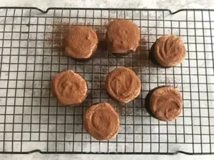 Make Chocolate cupcakes step 8
