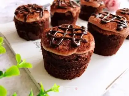 Make Chocolate cupcakes step 10