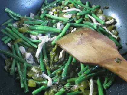 Make Scrambled with beans step 11