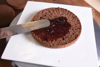 Make Black forest cake step 7