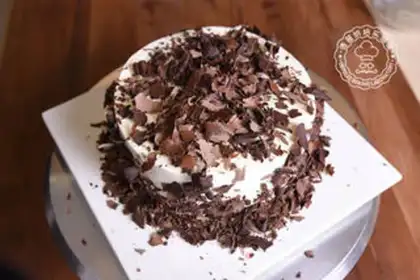 Make Black forest cake step 8
