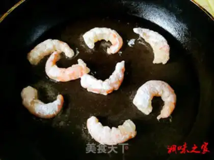 Make Garlic shrimp step 2