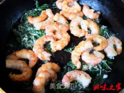 Make Garlic shrimp step 5