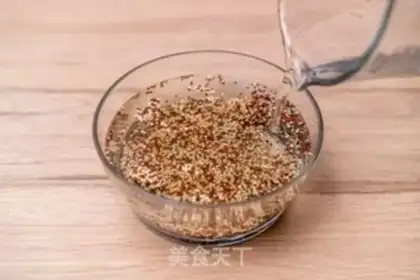Make Quinoa chicken steam step 1