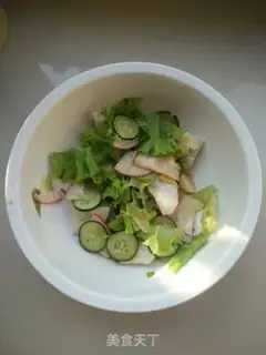 Make Vegetable fan step 4