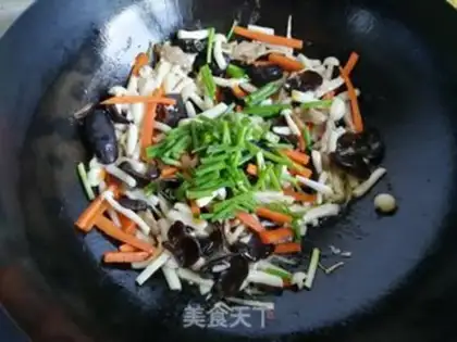Make Fried sea mushrooms step 6