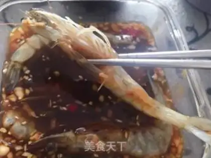 Make Drunk shrimp step 18