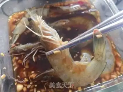 Make Drunk shrimp step 19