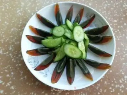 Make cucumber with eggs step 5