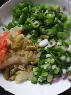 Make Sour rice powder step 0