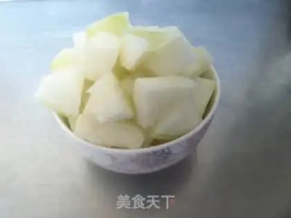 Make Corn melon soup step 0