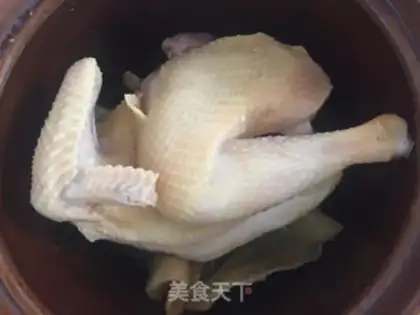 Make Powder chicken soup step 6