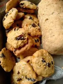 Make Red sugar oatmeal cookies step 3