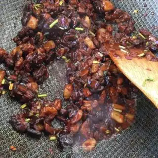 Make Meat clot mushroom sauce step 20