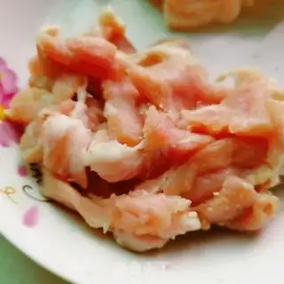 Make White fried meat step 1