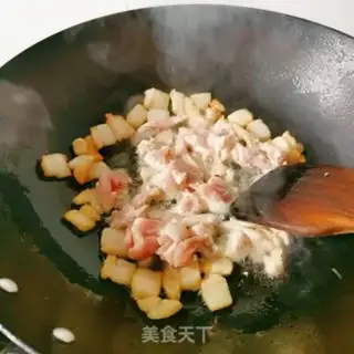 Make White fried meat step 4