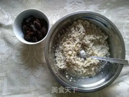 Make Quinoa honey dates step 5