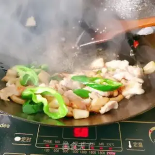 Make White fried meat step 6