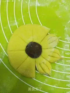 Make Sunflower Point step 16