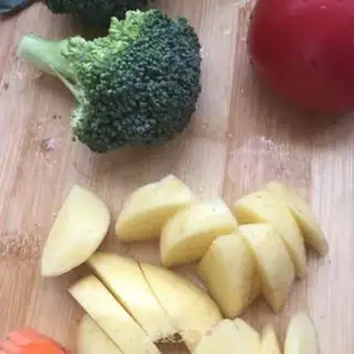 Make Potato egg salad step 2