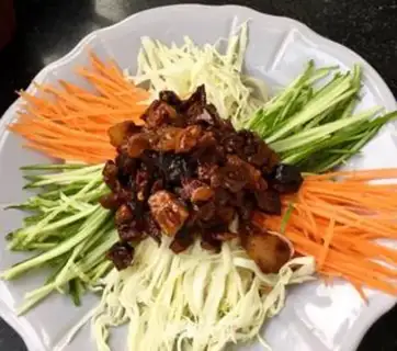 Make Hot sauce noodles step 8
