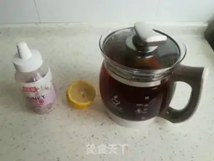 Make Honey lemon tea step 0