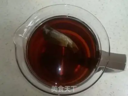 Make Honey lemon tea step 1
