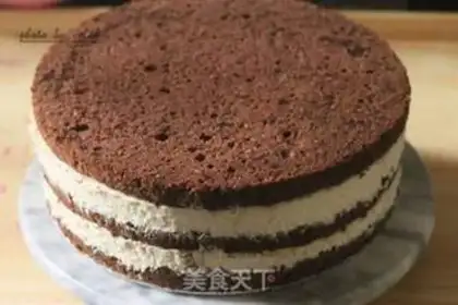 Make Black forest cake step 18