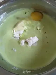 Make Celery-juice pancakes step 1