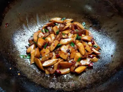 Make Apricot mushrooms step 7