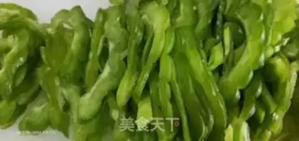 Make A cold, bitter melon step 2