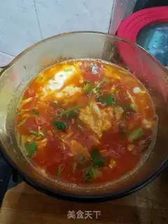 Make Tomato egg soup step 8