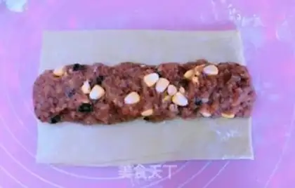 Make The fragrance roll step 17