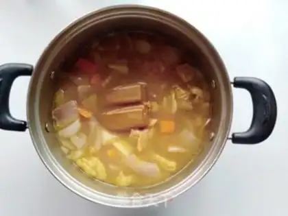 Make curry beef cover step 9