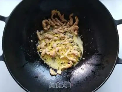 Make White peppers, fried meat step 4