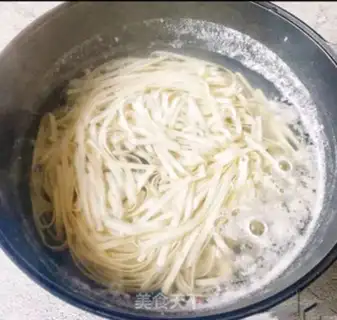 Make Egg water for noodles step 3