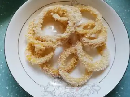 Make Onion rings step 2