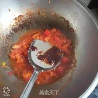 Make Western red soup step 6