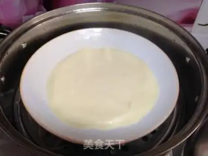 Make Porridge chicken burrito step 4