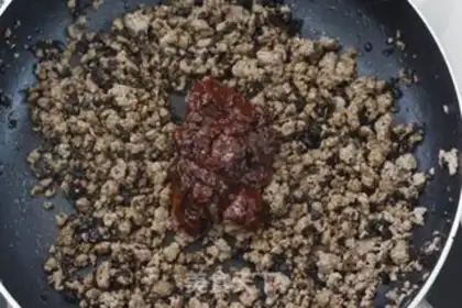 Make Beef sauce step 3