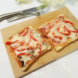 Make bread pizza step 11